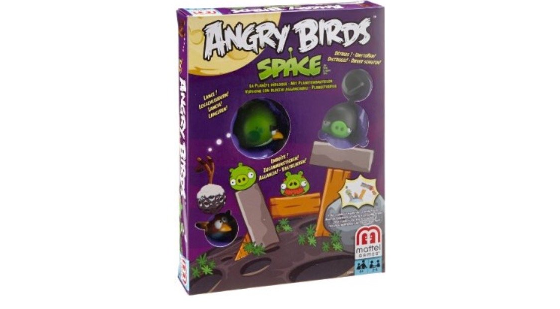 Mattel Games Angry Birds Space: Planet Block Game
