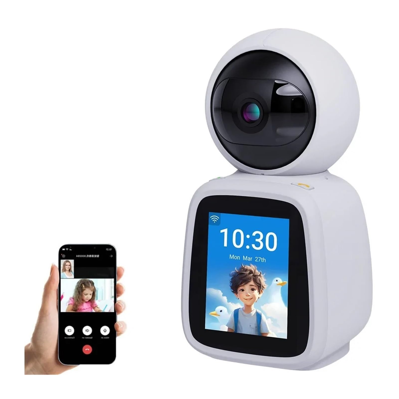 Caméra intérieure WiFi pour rassurer les enfants seuls à la maison