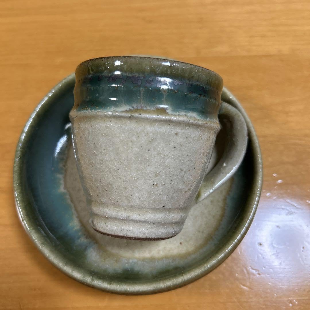 沖縄 作家 陶芸作家 やちむん 松田共司 カップ&ソーサー 沖縄