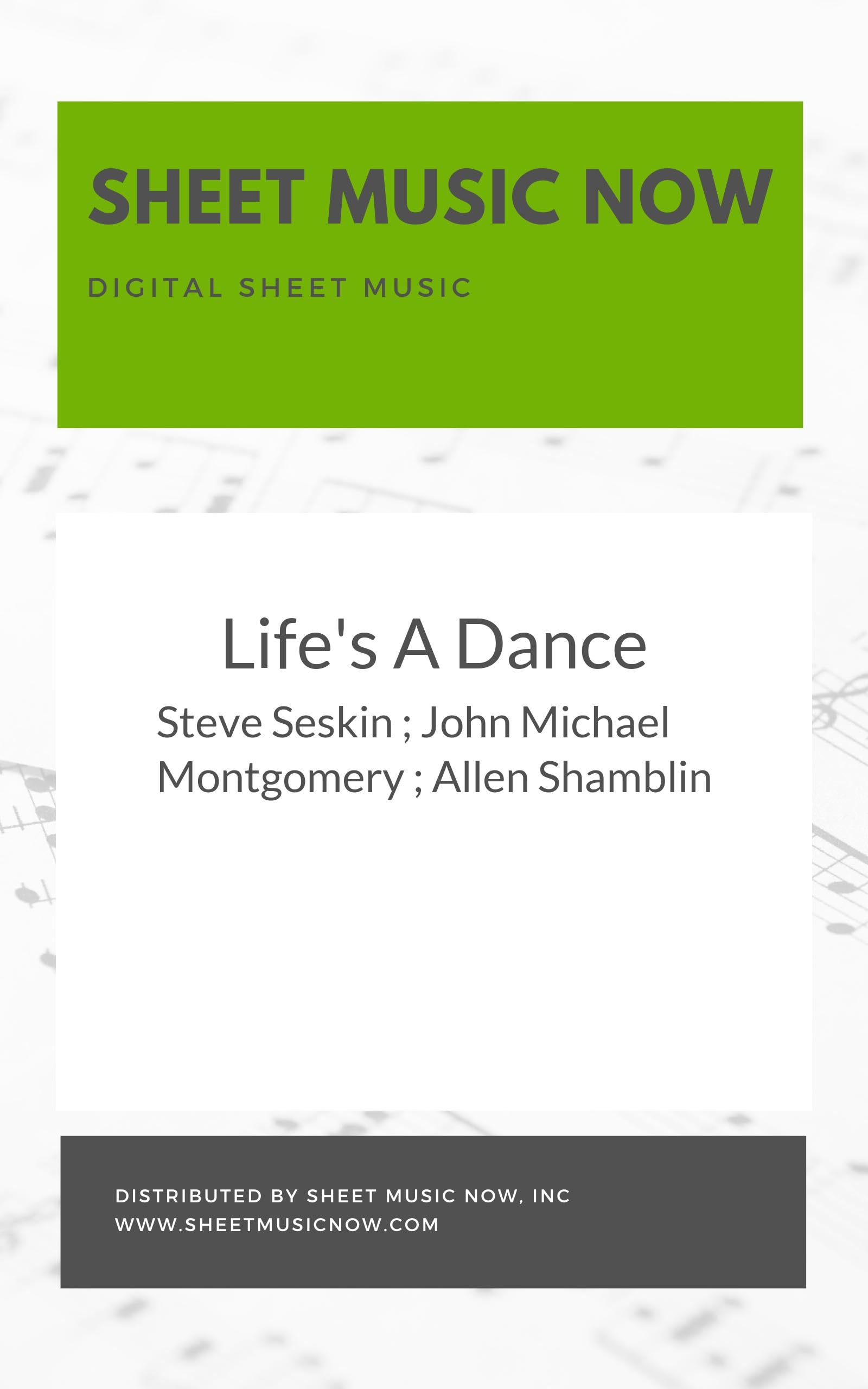 Life's A Dance