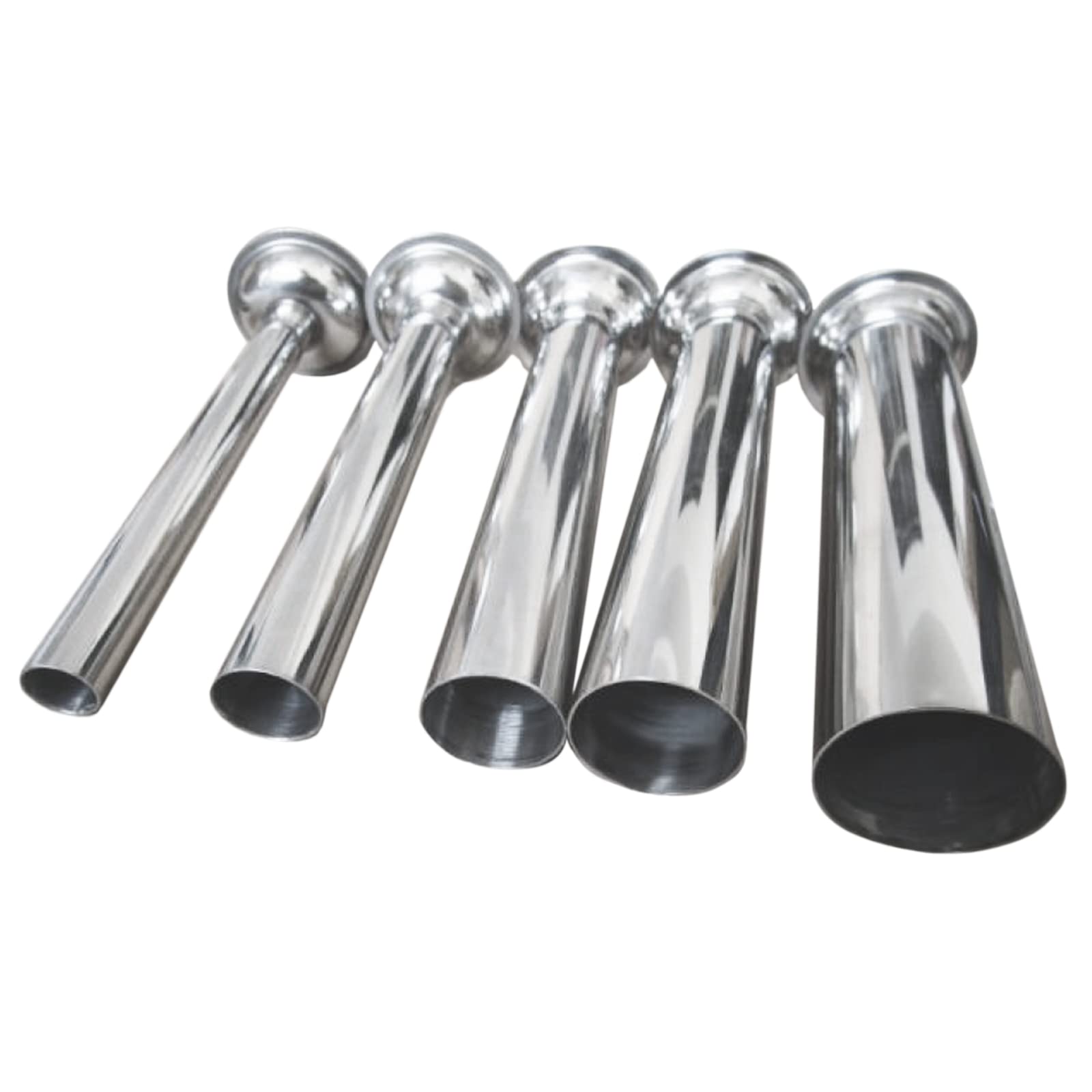 KuKoo Poussoir à saucisses 3L en Inox - Manuel - 2 vitesses - Fabrication Saucisses Artisanale, Boucher, Boucherie, Service Traiteur, Restaurant, Café HORECA [5 embouts de remplissage INCLUS]