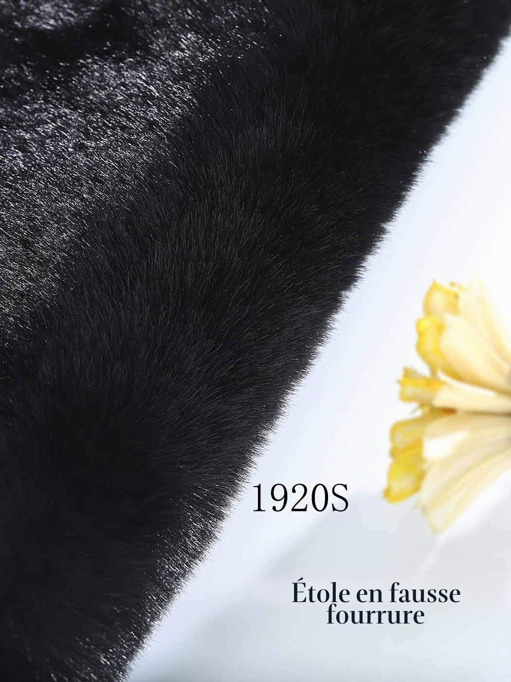 Châle de mariage en fausse fourrure pour femme et fille