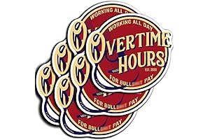 6 Pack of Unique and Motivating Work-Life Balance Hat