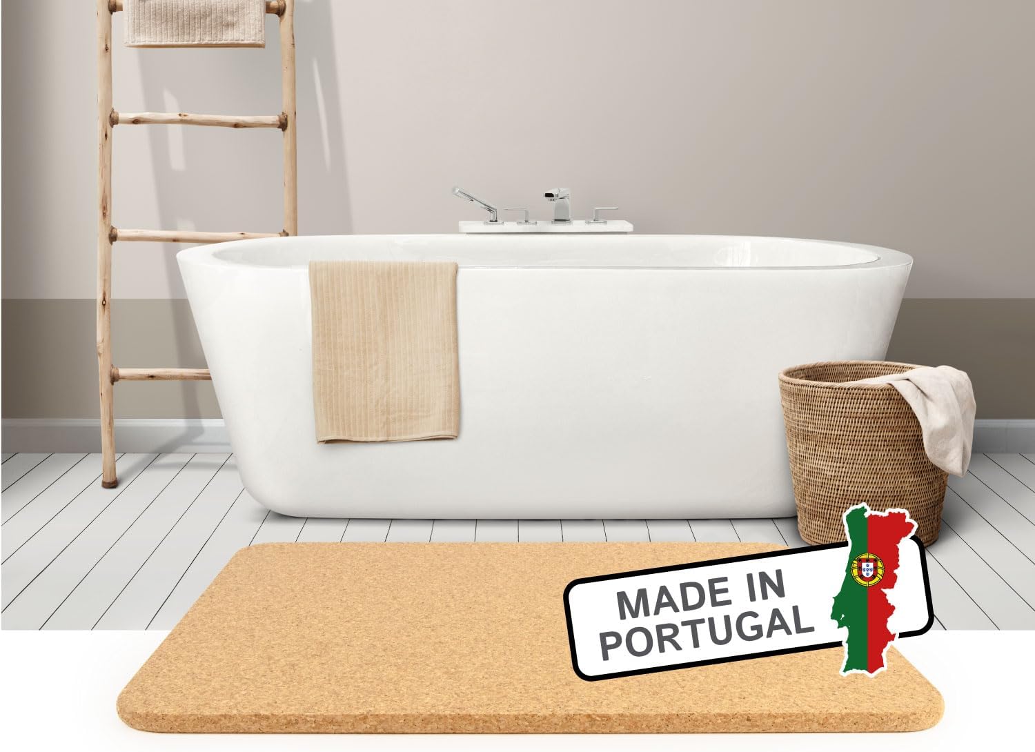 CORK BATH MAT (600 X 450 X 15 mm)