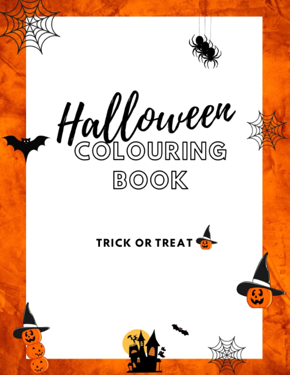 Halloween: Colouring Book: Zombie, Ghost, Halloween pumpkins