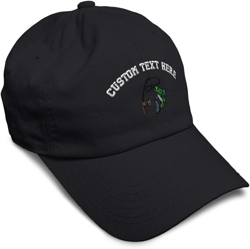 Speedy Pros Soft Baseball Cap Sport Fishing Fish Logo Embroidery Cotton Dad Hats for Men & Women