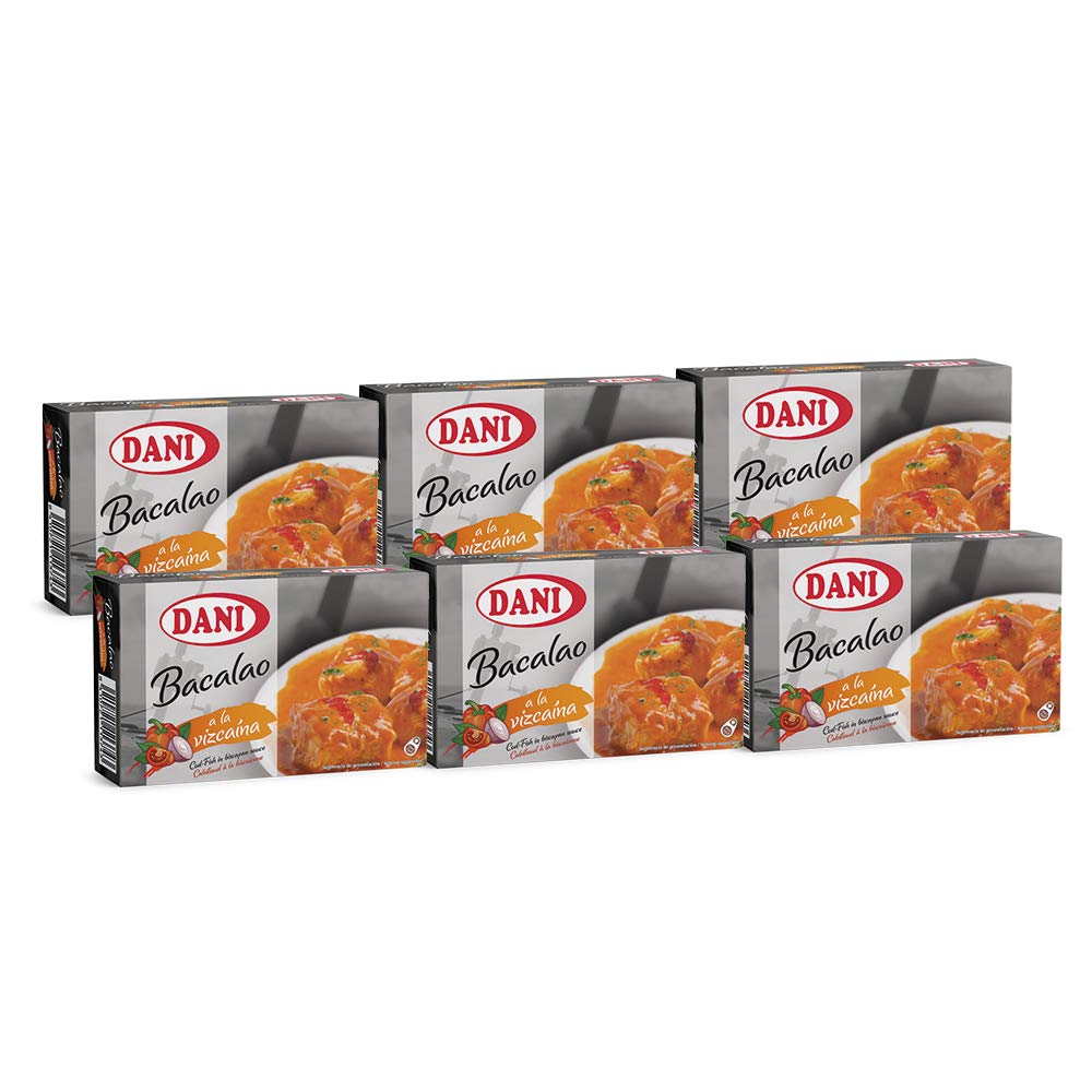 Dani - Bacalao a la vizcaína - Pack 6 x 106 gr.