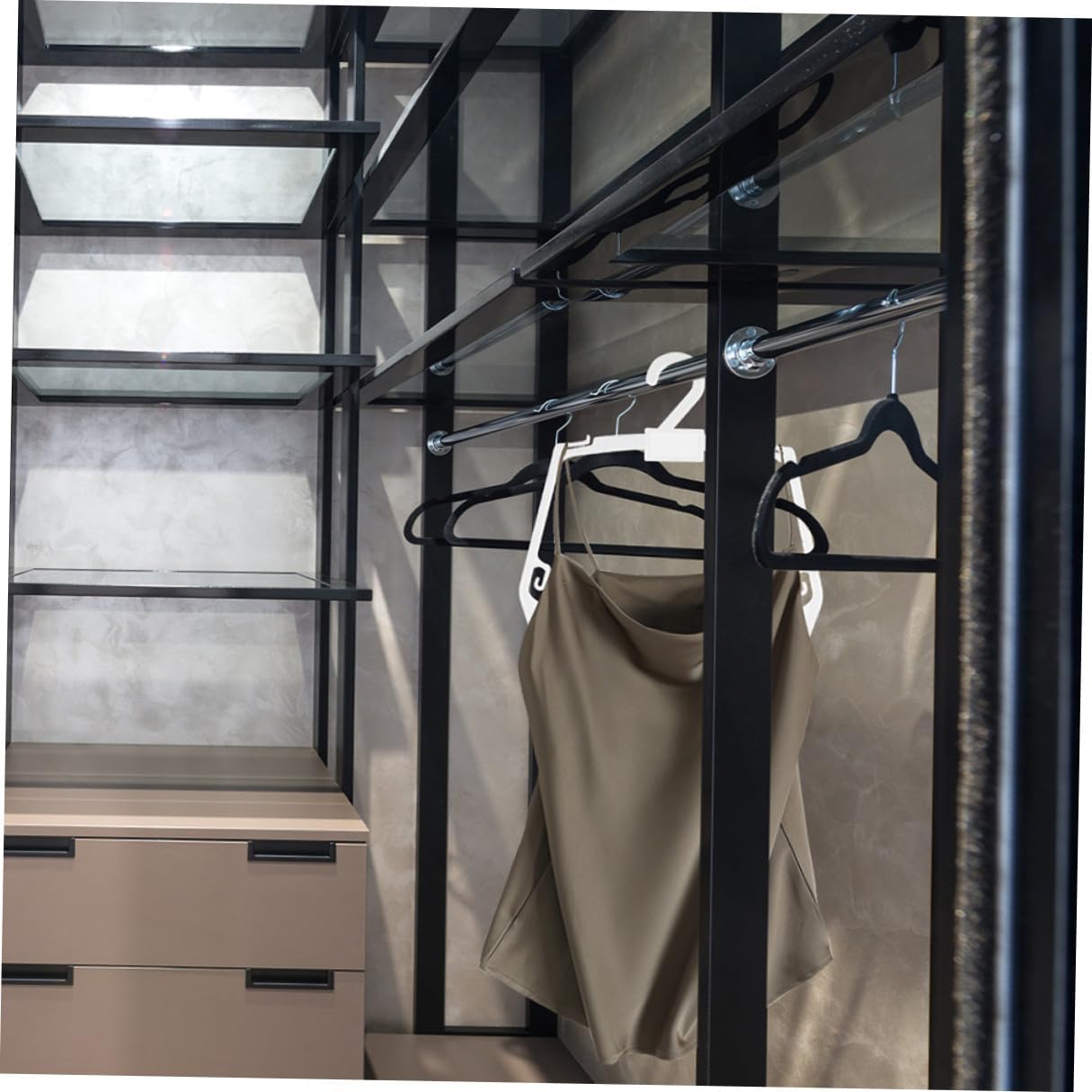 10 Pcs Swimwear Hangers White Plastic Clothes Hangers with Body Shape Design for Nursery Bedroom Closet Storage