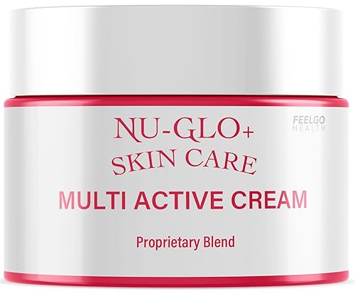 feelgo Nu-Glo - NuGlo Crema Antienvejecimiento, 1 Botella Por 1 Mes