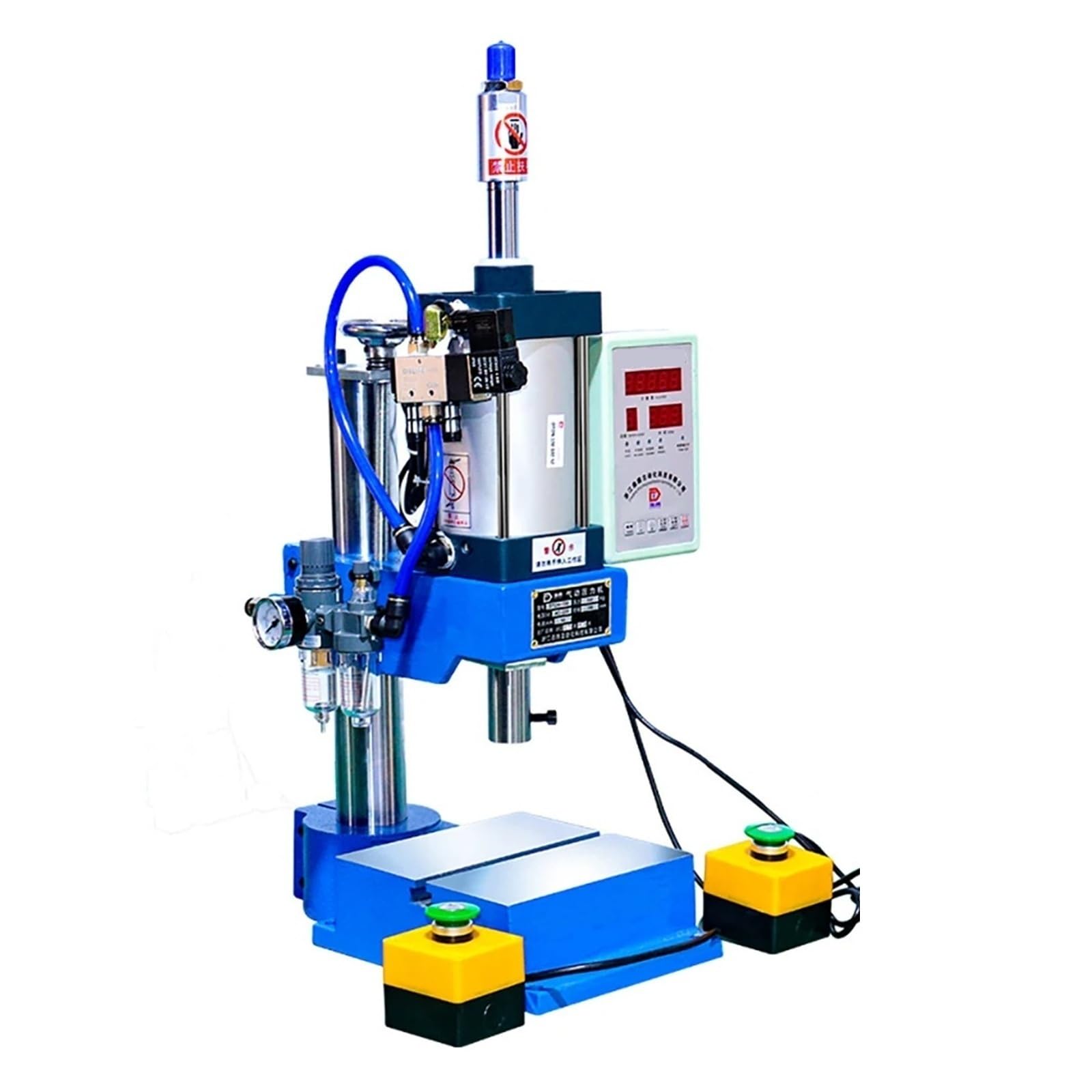 Yhdizsupo Type1 Bench Press Small High Precision Riveting Machine Pneumatic Punching Machine 200Kg Single Column Riveting Machine(Type1)