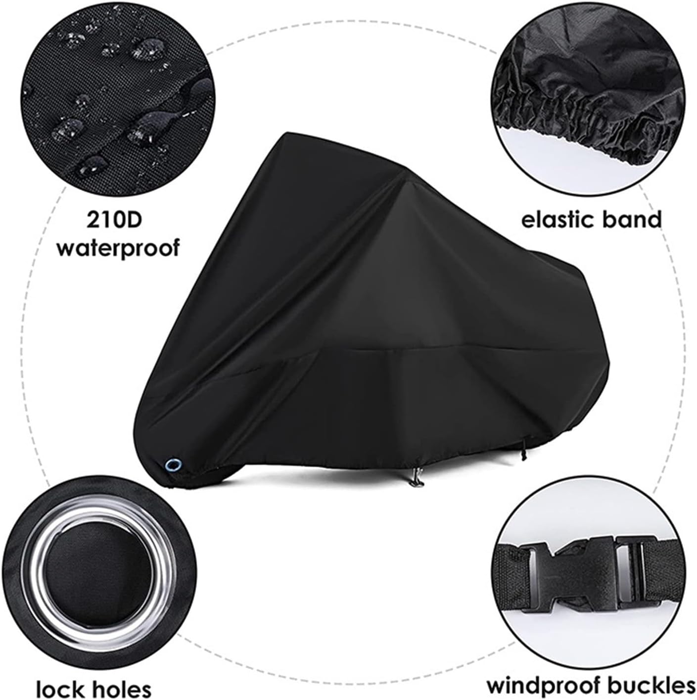 オートバイカバー モーターサイクルカバー For BM&amp;W F800R F 800 R オートバイ用 防水 屋外 雨 防塵