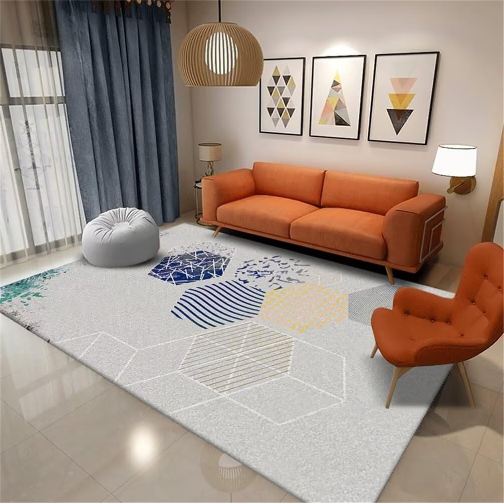 Tapis de canapé gris moderne 80x150 pour sublimer votre salon chaleureux