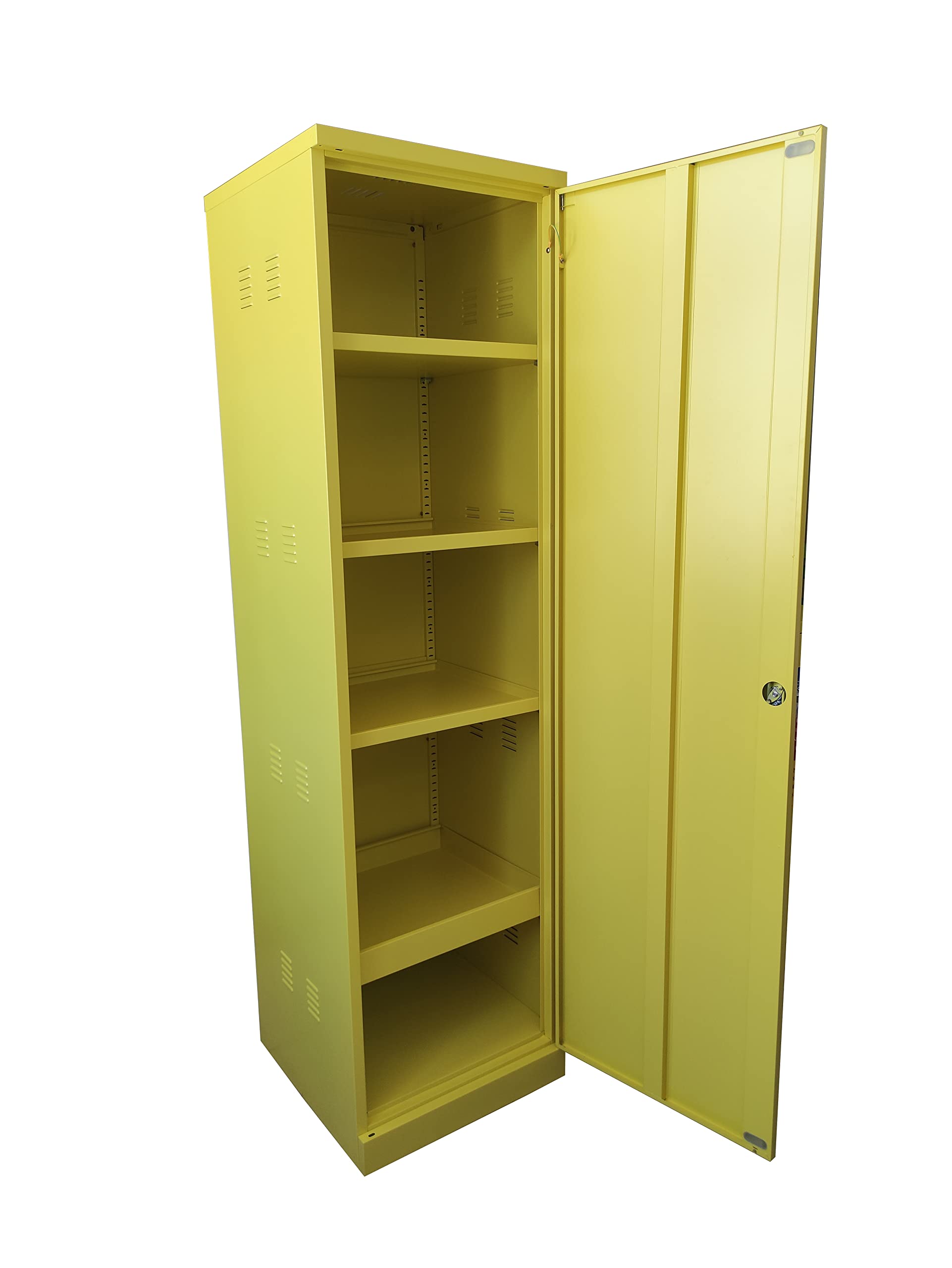 ARMADIO IN METALLO PER VERNICI E SOLVENTI, CM 54x55X200 H