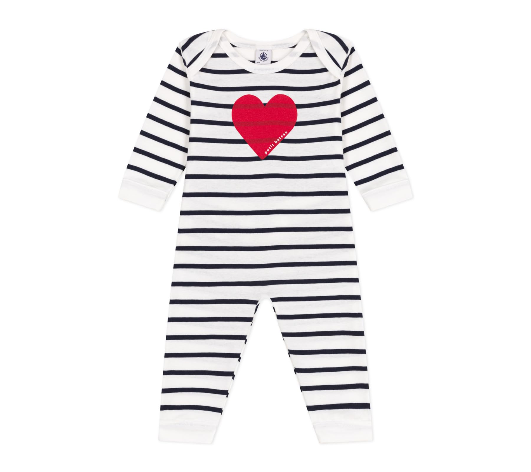 Petit Bateau Unisex Baby Gut schlafen ohne Füße