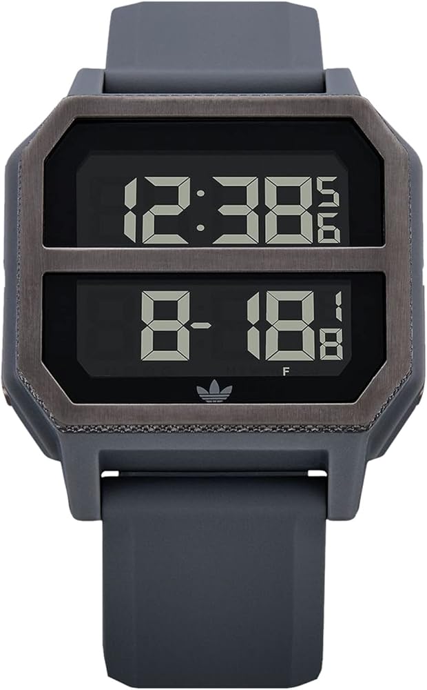 Buy Adidas Archive r2 Mens Digital Watch with Silicone Bracelet
