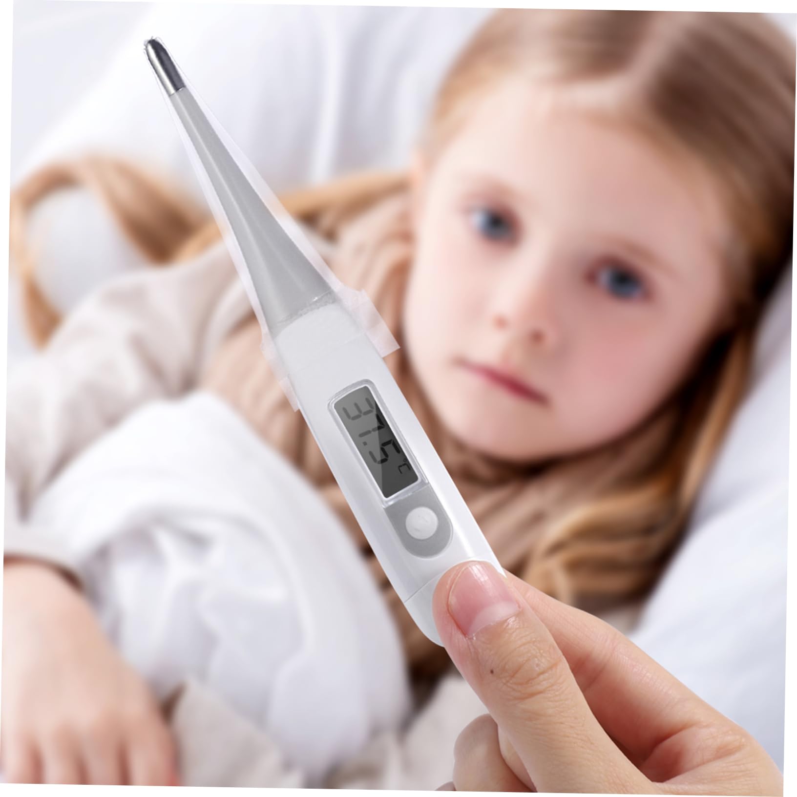 Gogogmee 100pcs Digital Protectors Disposable Covers Lightweight Easy to Carry Accurate Ideal for Home Use