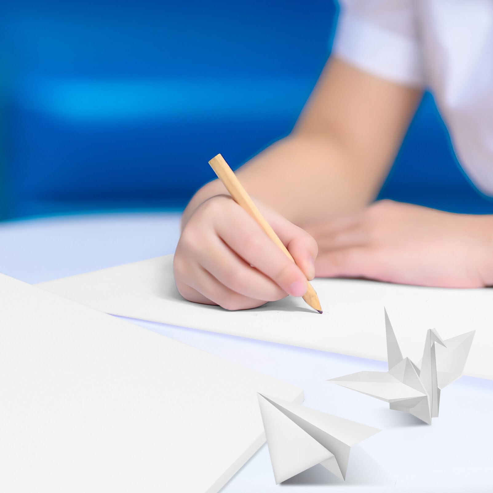 50 Sheets White Cardstock Paper 8.5x11 - 180g A4 Heavy Weight For Crafts & Scrapbooking