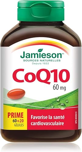 Miniatura 2 de Jamieson CoQ10 Antioxidantes 60 mg 80 cápsulas blandas