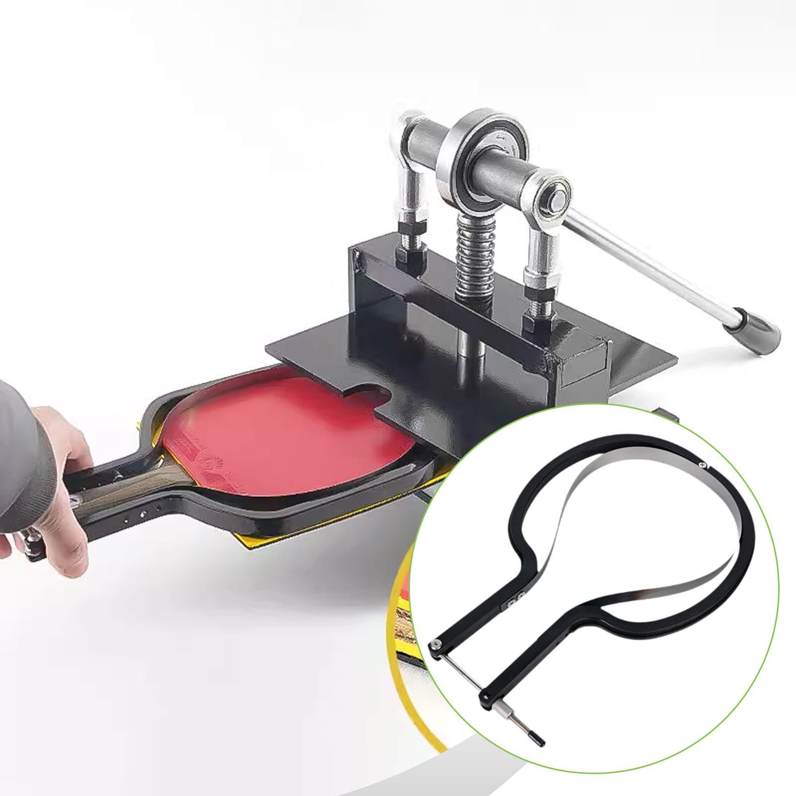 Kit de Cortador de Tenis de Mesa con Herramienta para Recortar, diseño de Cuchilla de Arco Ajustable y práctico, Accesorios para Cortador de
