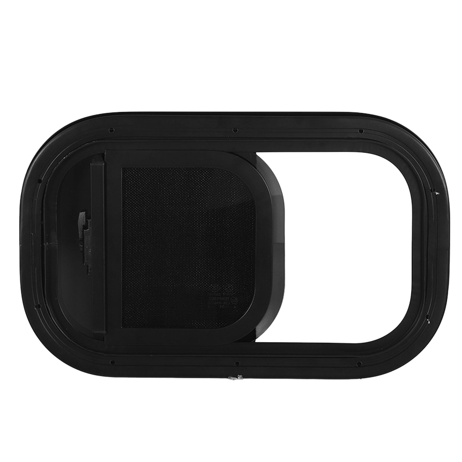 Finestra Scorrevole Per Camper 500x300 Mm - Vetro Temperato Con Zanzariera Per Rimorchi E Van