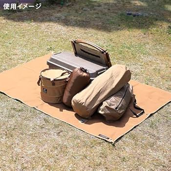 RSGloke8 T/C グランドシートセット　美品 RSGloke8 T/C グランドシートセット 美品 オックス防水グランドシート