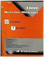 1997 Service Manual Chevrolet Cavalier, Pontiac Sunfire Gmp/97-j-2 B007AOBRCO Book Cover