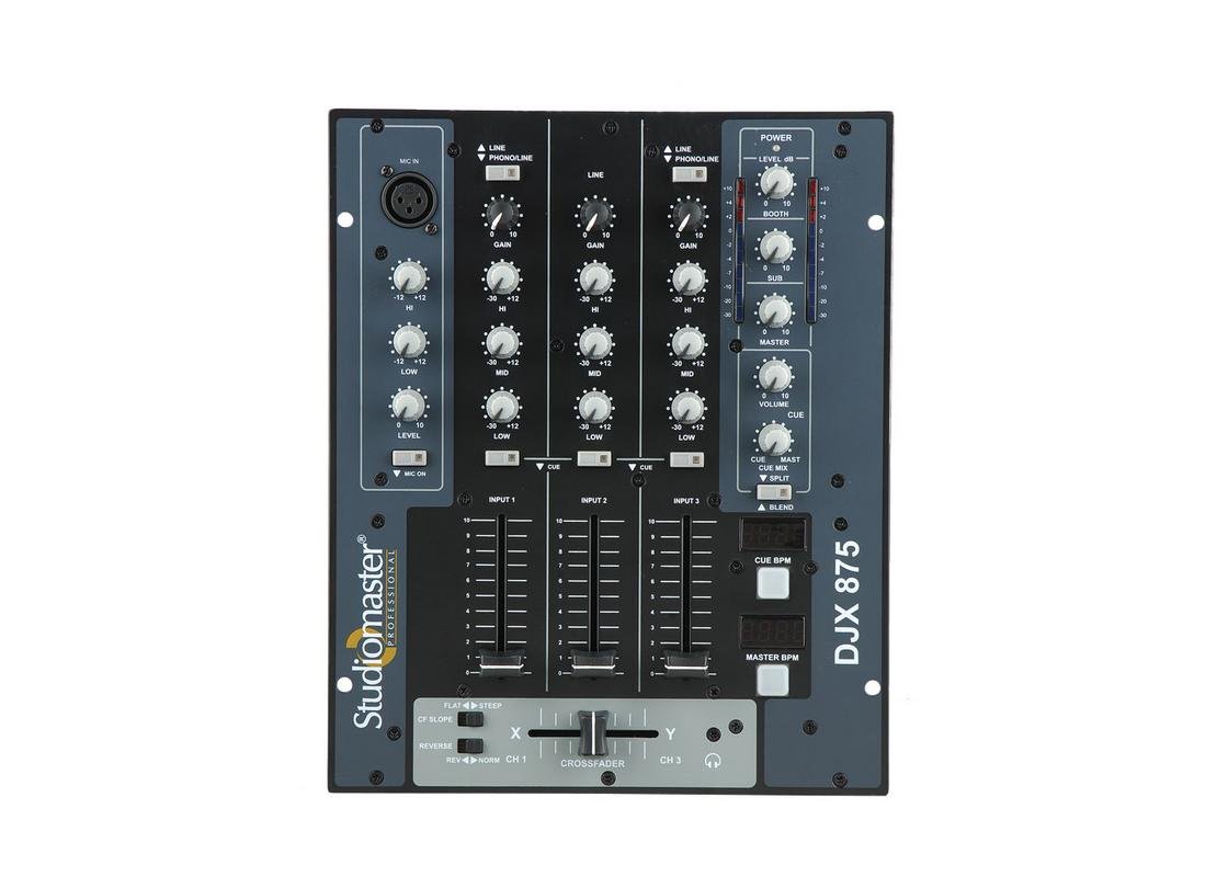 Studiomaster DJX Mixer DJX875 : Amazon.in: Musical Instruments