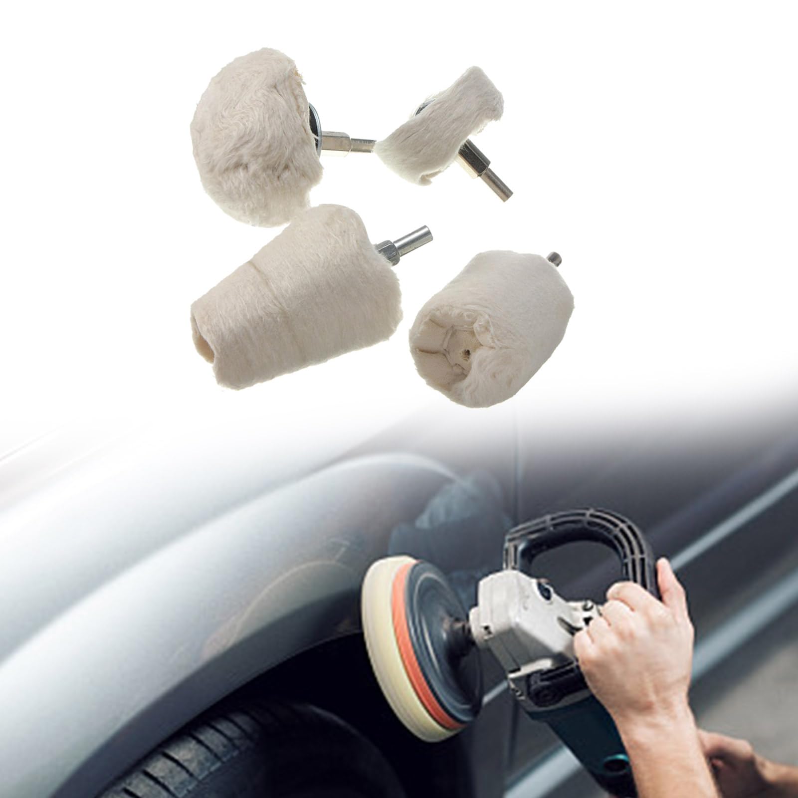 Comprehensive Polishing Wheel Set Efficient Polishing Wheel Set Fabric Polishing Tool for Craft and Professional Use