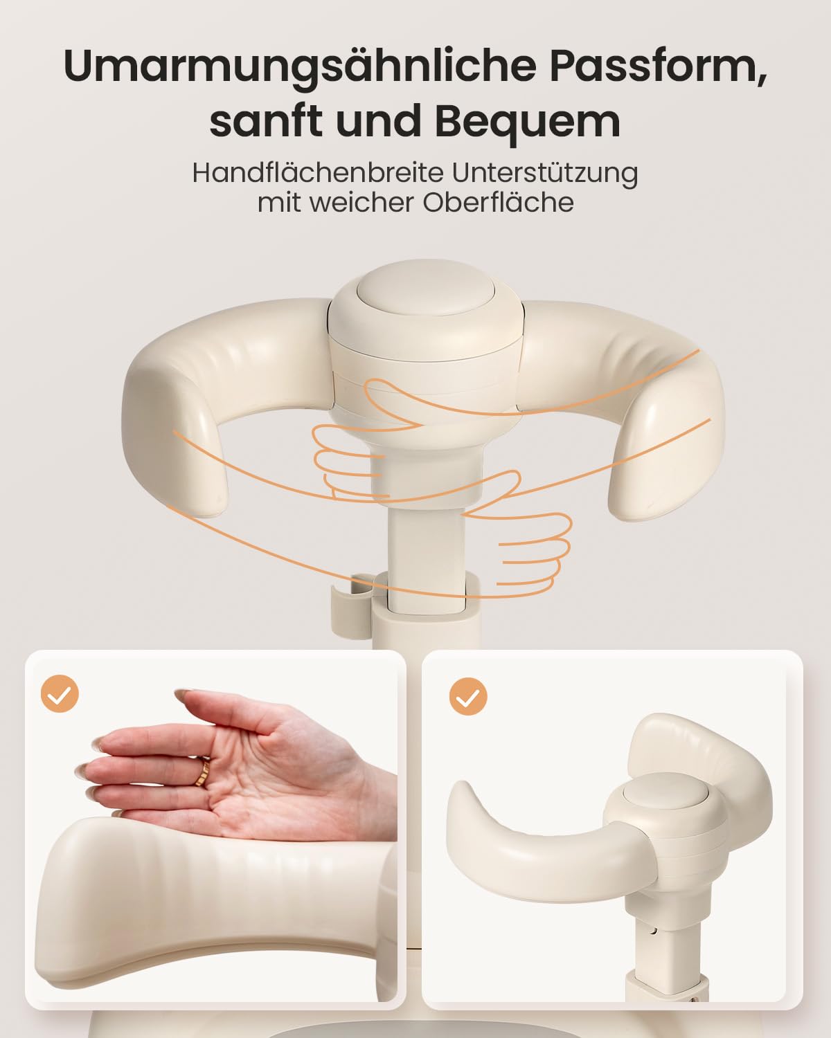 Grownsy Baby Dusche Ständer & Badewannenhilfe ab 6 Monaten, Faltbare Duschhilfe mit Verstellbarer Steh-Duschstütze und Anti-Rutsch-Basis