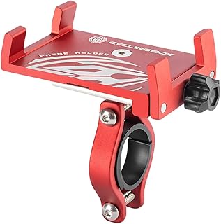 Suporte de telefone de bicicleta, suporte de telefone de liga de alumínio à prova de choque, ciclismo para deslocamento, ciclismo, passeios diários, viagens, exploração ao ar livre Myjio