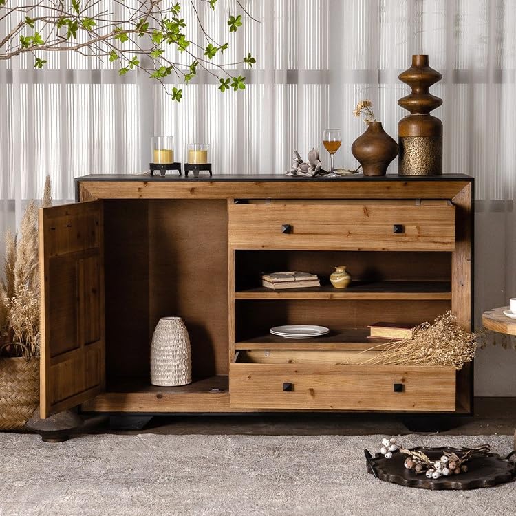 Credenza Credenza Della Cucina Credenza Vintage Invecchiata For La Casa, Il Soggiorno, L'armadietto Da Tè, Pensione, L'ingresso In Stile Di Fascia Media, I Mobili Cucina Credenza Mobile bar