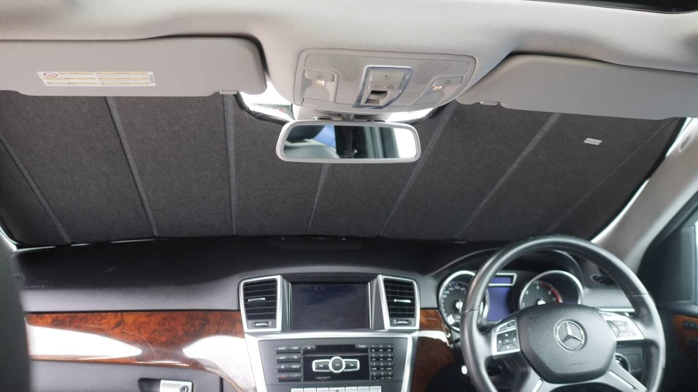 Snap Shades for Mercedes-Benz M-Class/GLE-Class SUV/Coupe Front Windscreen Sun Shade (W166; 2012-2019)
