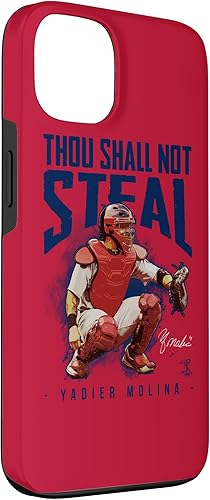 Miniatura 3 de Funda para iPhone 13 Yadier Molina no robarás