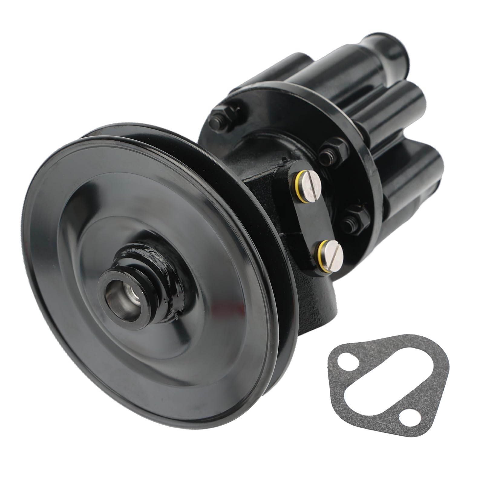 Photo 1 of ComTrekium 46-807151A8 Raw Sea Water Pump for MerCruiser Bravo 454 502 7.4L 8.2L V8 engines (1992-1999) - Replaces 46-72774A69 46807151A8 - Complete Pump Assembly with Pulley