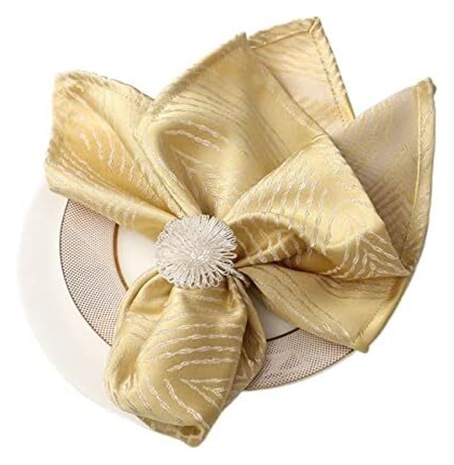 Tovaglioli di Stoffa, Tovaglioli di Stoffa for la Cena Tovaglioli Prodotti Cotone Lino Strofinaccio da Cucina Strofinaccio Tovaglia Set da tavola for Posate for Matrimonio(1(Without Buttons))