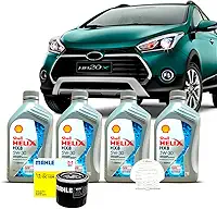 Kit Troca de Oleo 5w30 e Filtro Hyundai HB20x 1.6 16V 2016 a 2019
