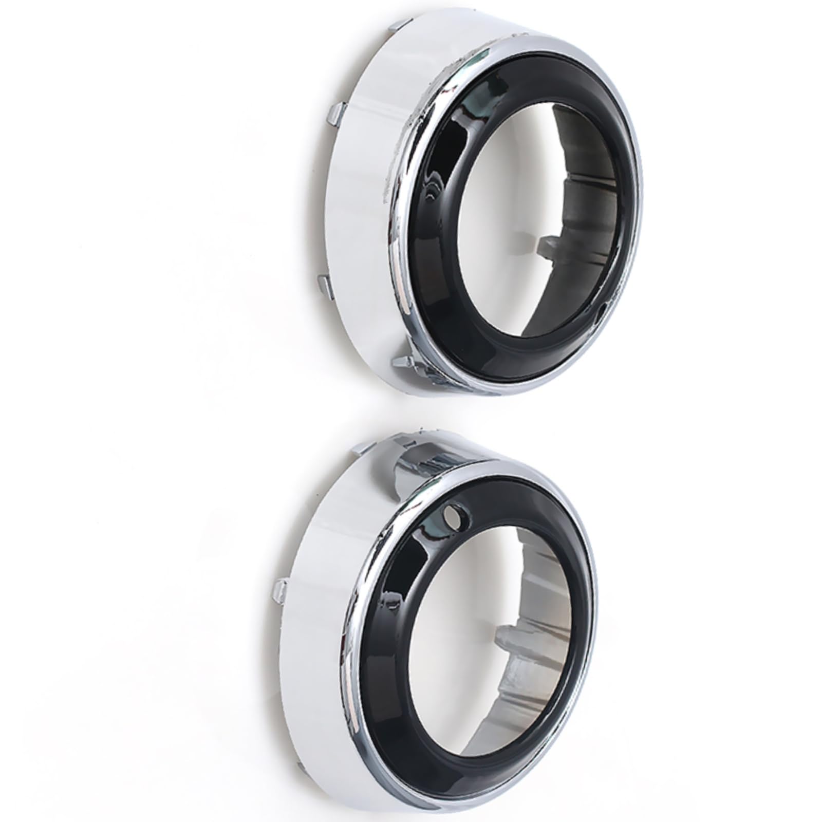 Cadre antibrouillard Outlander pour réparer pare-chocs avant fissuré coque chrome ABS