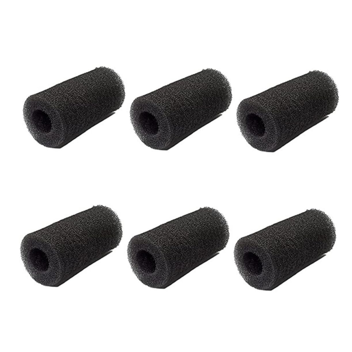 Milisten 6pièces Éponges de Préfiltre pour Aquarium de Mousse de Préfiltration Couvercles de Protection pour Entrée de Filtre Aquarium Lavables et Réutilisables