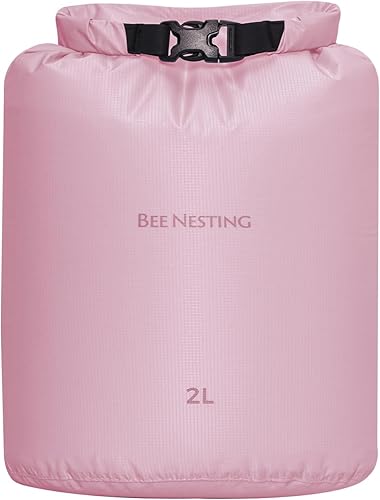 Miniatura 65 de Bee Nesting Juego de bolsas secas ultraligeras para mochileros, saco seco impermeable para camping, senderismo, motocicleta, saco de cosas ligeras