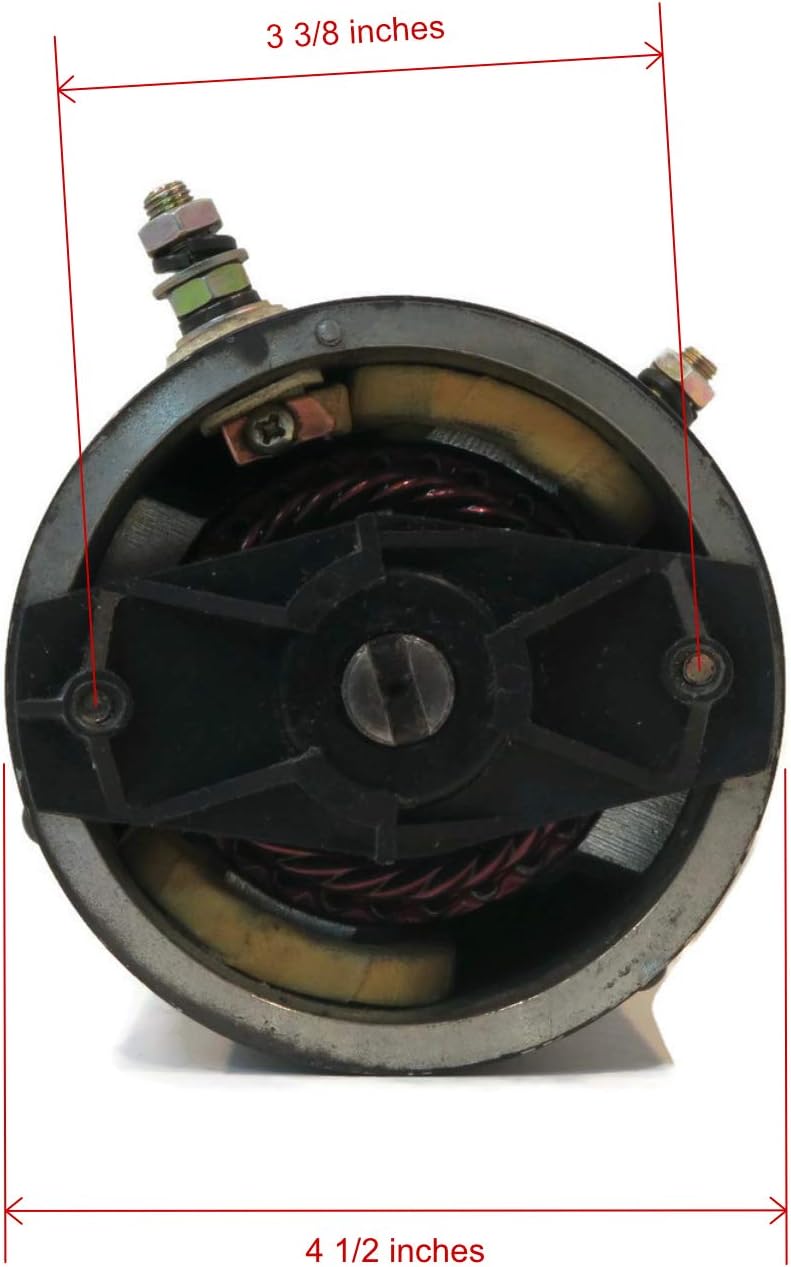 The ROP Shop Heavy Duty 4 1/2" Tang Shaft Snowplow Motor for Western UltraMount Flostat