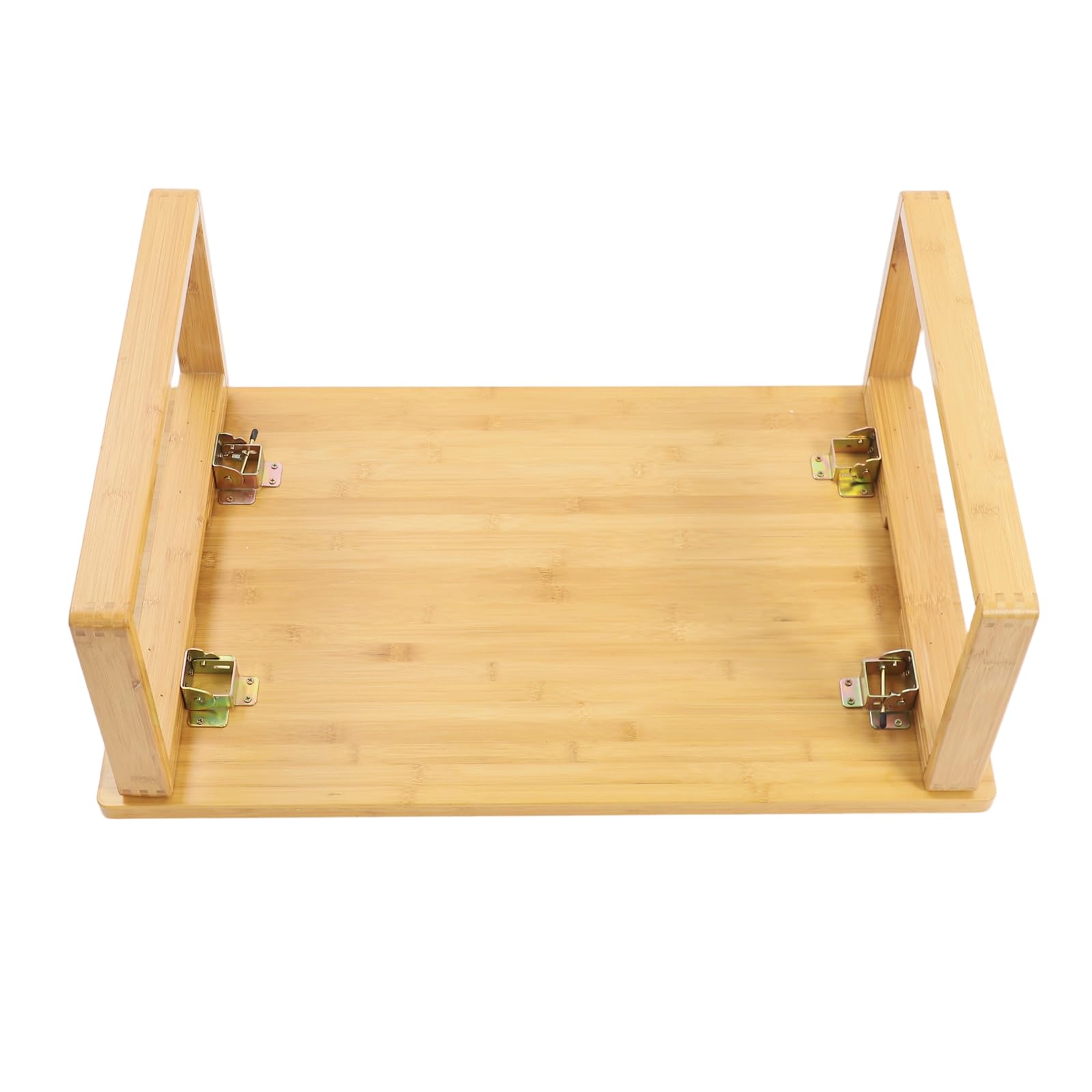 Tavolino da salotto, pieghevole, in bambù, salvaspazio, portata 75 kg, per soggiorno, ufficio, letto, 80 x 50 x 31 cm, piccolo tavolino da campeggio