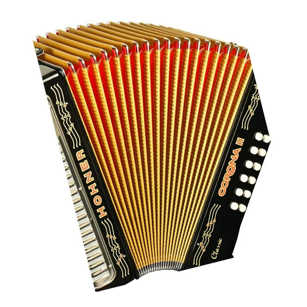 Snapklik.com : Hohner 3523EB Corona II Classic Accordion, image size:1000x1000