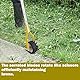 YEELOR Wheel Rotary Edger, Adjustable Length Lawn Edger, Stainless Steel Edger Lawn Tool, Lawn Tool for Manual Edger, Rotary Edger for Sidewalks, Gardens, Driveways and Flower Bed Edging, Yellow