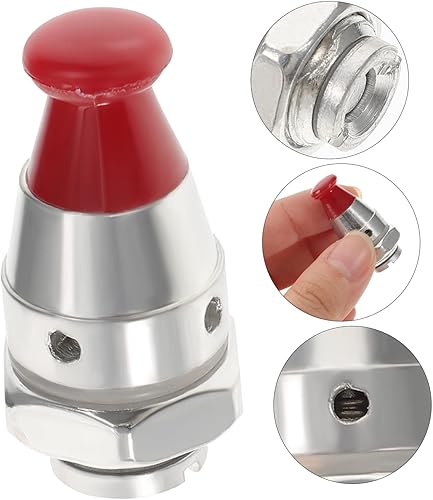 Miniatura 5 de VILLCASE Válvula Jigger de repuesto para olla a presión, válvula limitadora de presión de alto grado para una cocción segura y fácil de usar