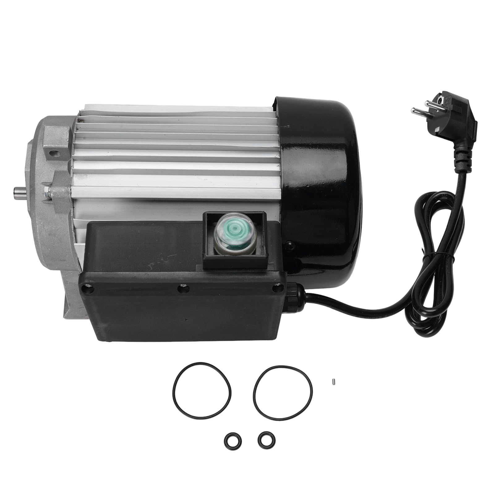 FTVOGUE Motore Spaccalegna Elettrico da 1500 W 2800 Giri/min con Protezione IP54, Piastra Terminale in Acciaio Fuso per Spaccalegna Orizzontali da 4-8 Tonnellate (Spina UE 230V)