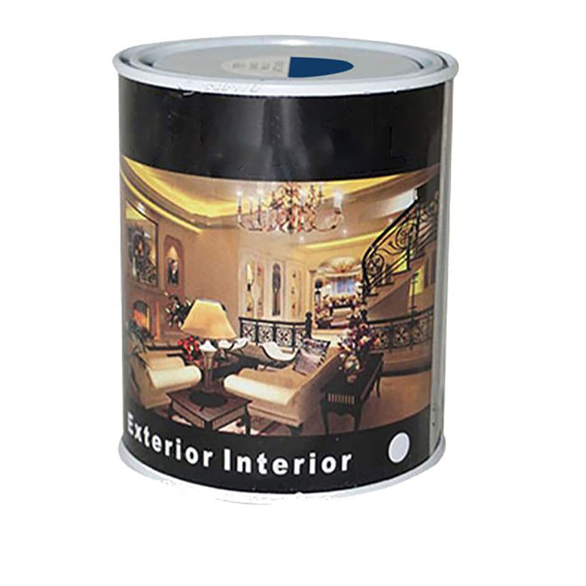 H HANSEL HOME Pintura Esmalte al Disolvente para Madera y Metal, Pintura Alquidica de Rápido Secado para Superfícies Interiores y Exteriores(Negro Satinado, 125 ML) — view 59