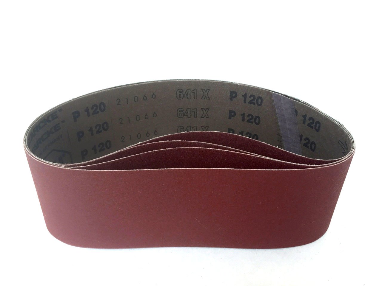 Starcke 3 X 24 Aluminum Oxide Cloth Sanding Belts (12 Pack, 100 Grit)