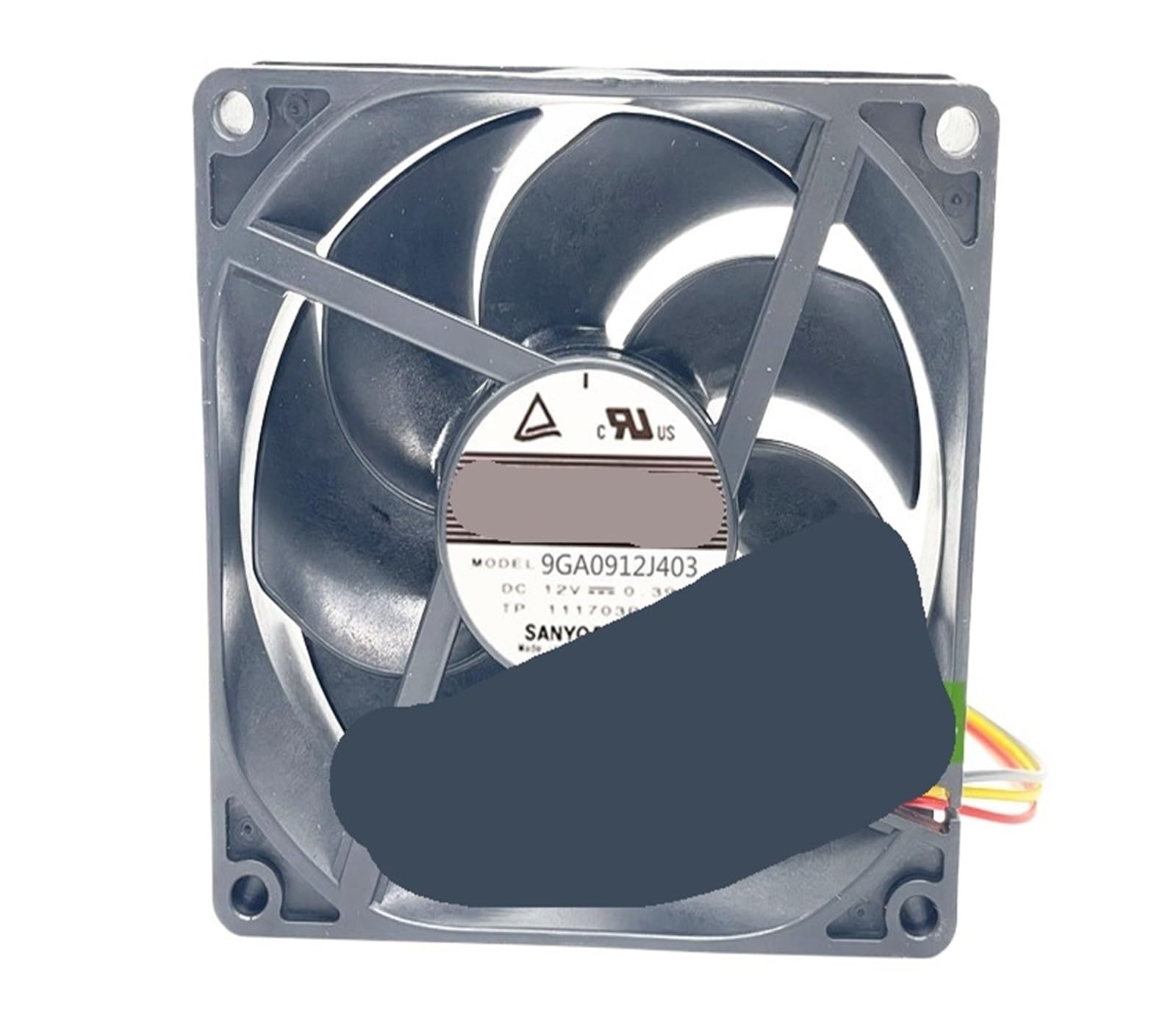 Ventilateur de serveur 9GA0912J403 DC 12V pour éliminer la chaleur critique des composants