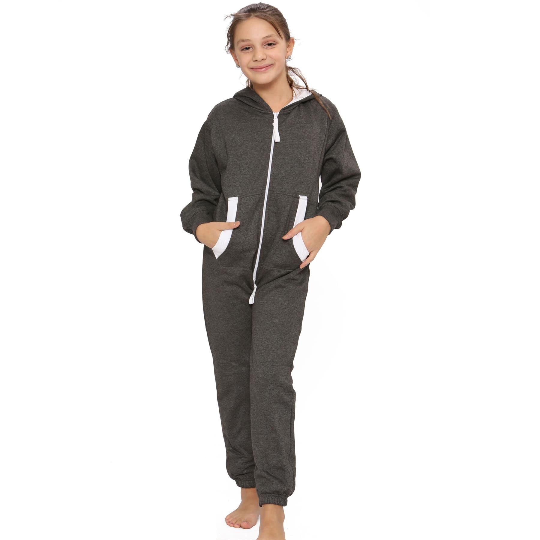 A2Z 4 Kids Bambini Tutina Super Morbido Bambini Comodo Loungewear Dormire Indossare Costume Regali per Ragazze & Ragazzi età 5-13 Anni