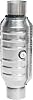 Universal Catalytic Converter, 3 InletOutlet Catalytic Converter, Universal High Flow Front Direct Fit Cat Converter with O2 Port and Shield